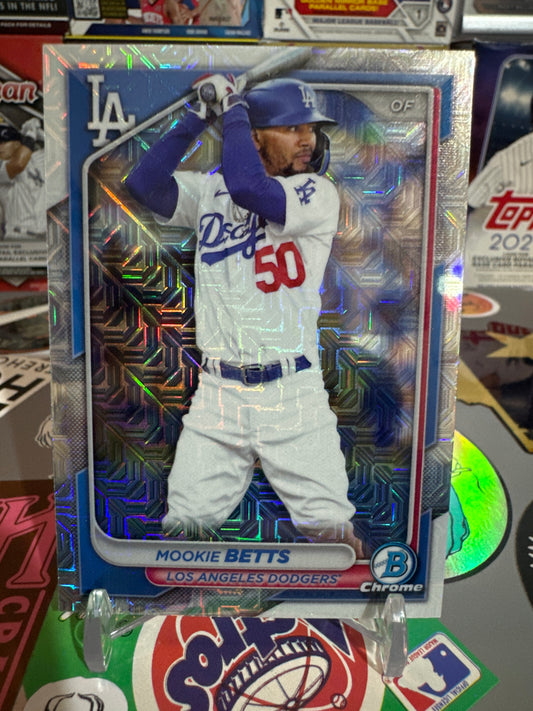 2024 Bowman Mojo Refractor #40 Mookie Betts