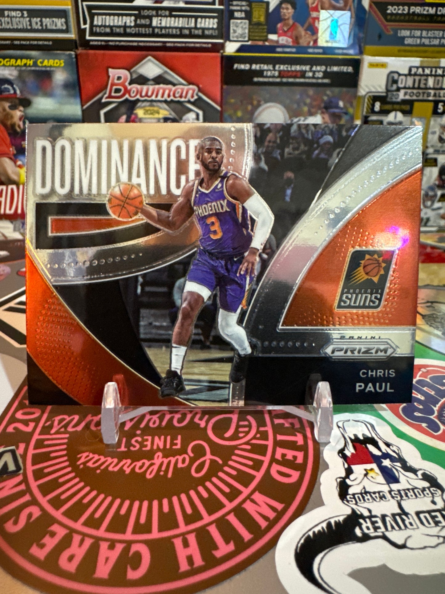 2021 Panini Prizm Dominance #8 Chris Paul