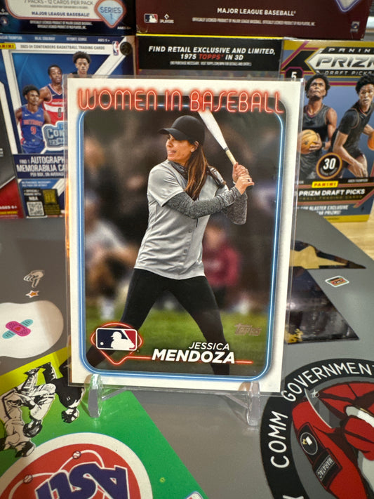 2024 Topps Women in baseball #WIB-2 Major League Baseball- Jessica Mendoza