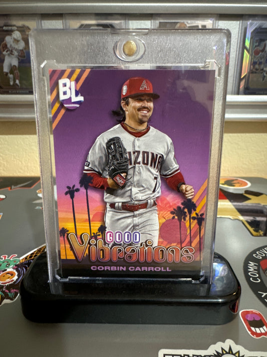 2024 Topps Big league series #GV-8 Good vibrations. Corbin Carroll