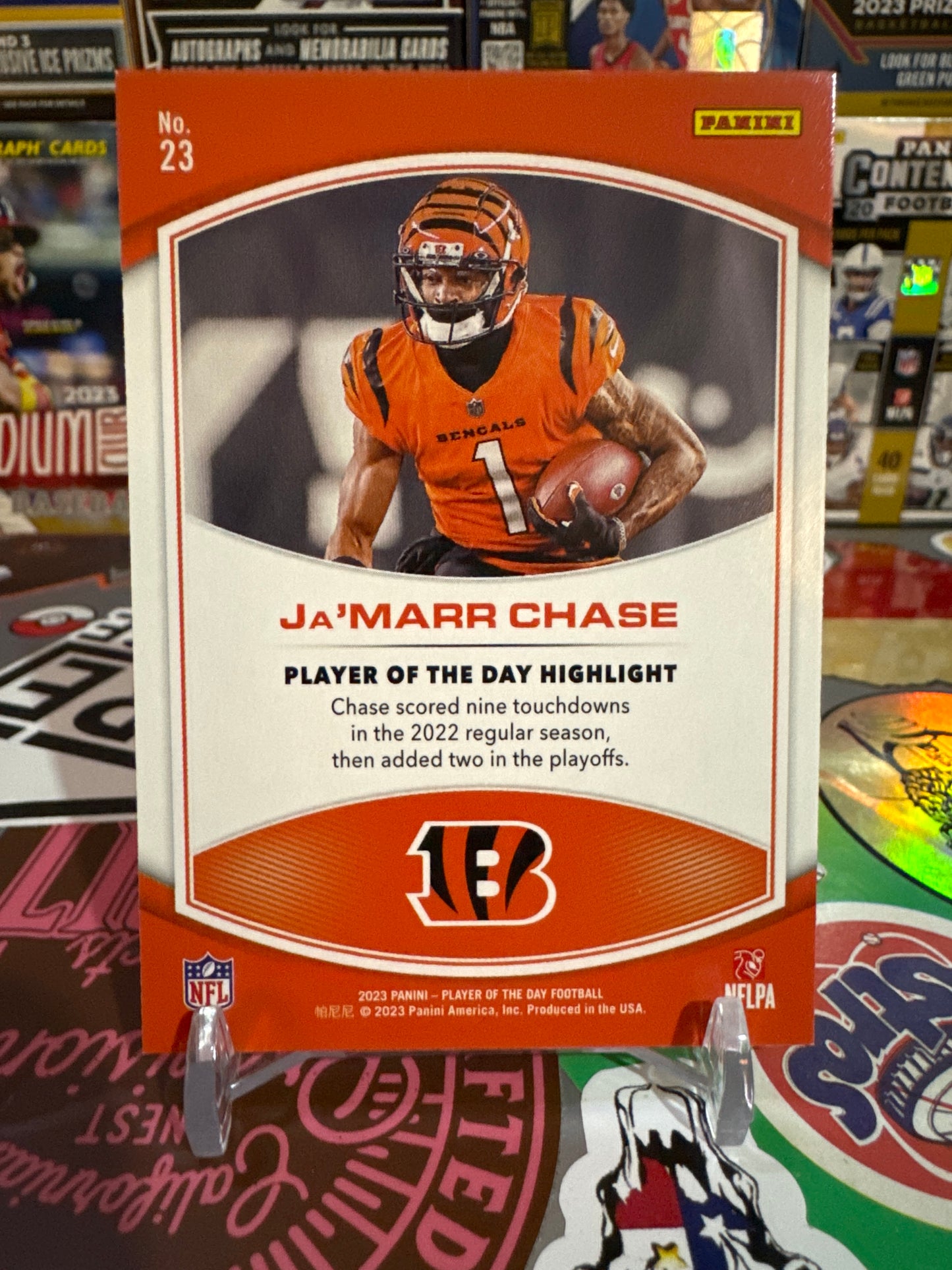 2023 Panini Football player of the day #23 Ja’Marr Chase