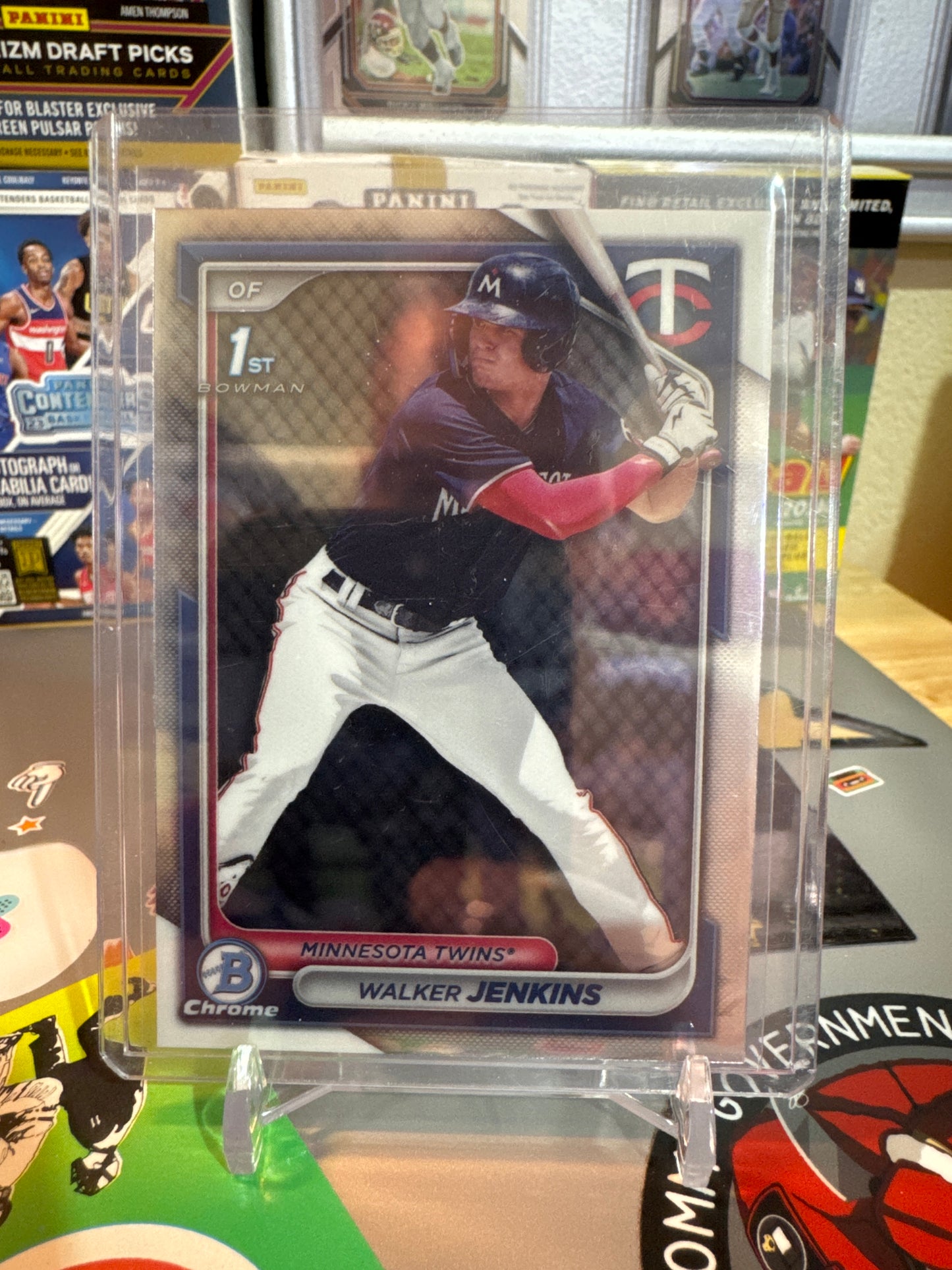 2024 Bowman Bowman Chrome prospects #BCP-43 Walker Jenkins. 1’st Bowman