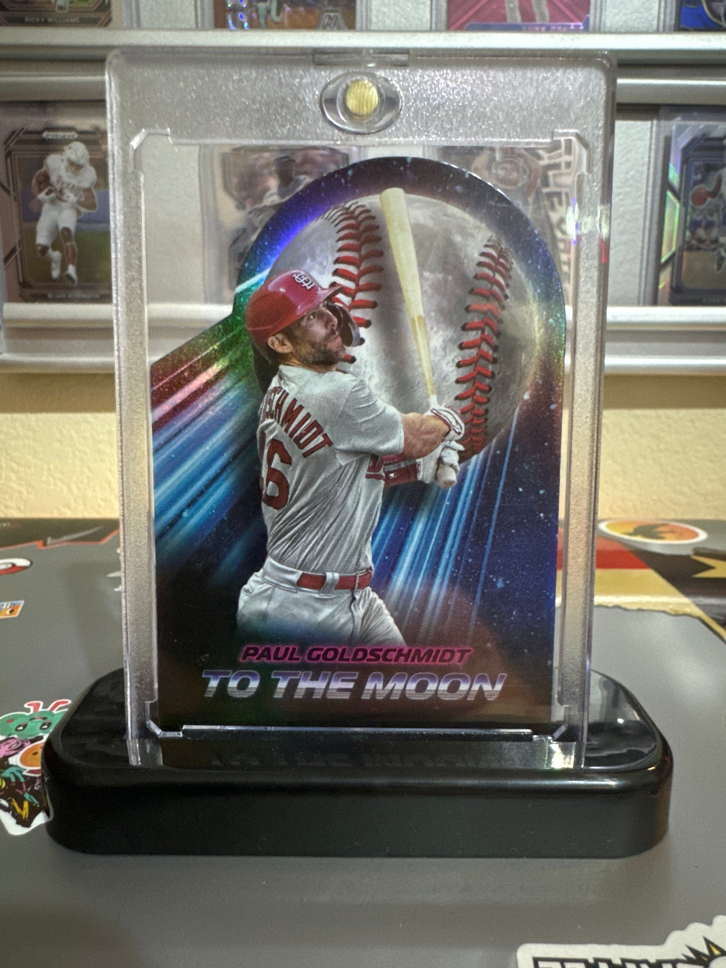 2024 Topps Big League #TM-19 To the moon. Paul Goldschmidt die-cut