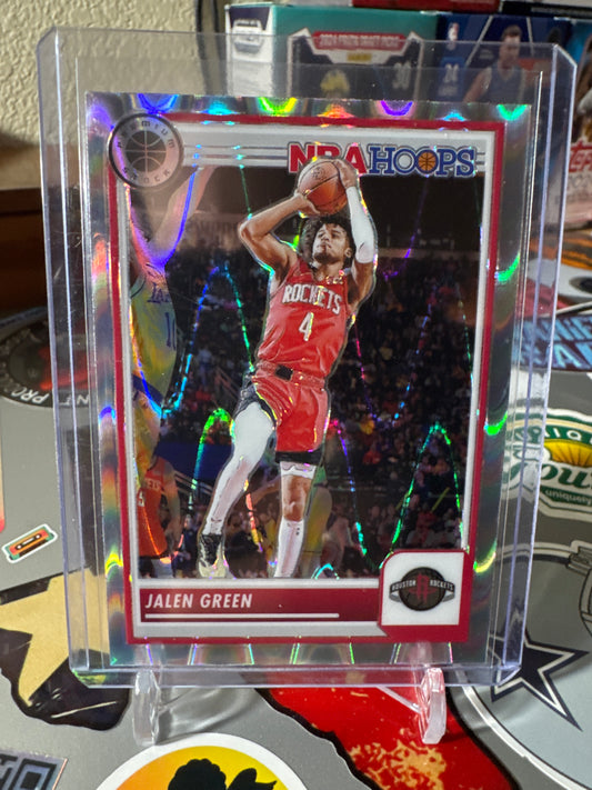 2023 Panini Hoops #5 Jalen Green- Seismic Parallel