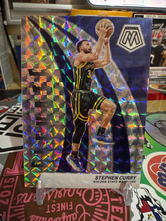 2023 Panini Mosaic Elevate #6 Stephen Curry- Mosaic Foil Parallel