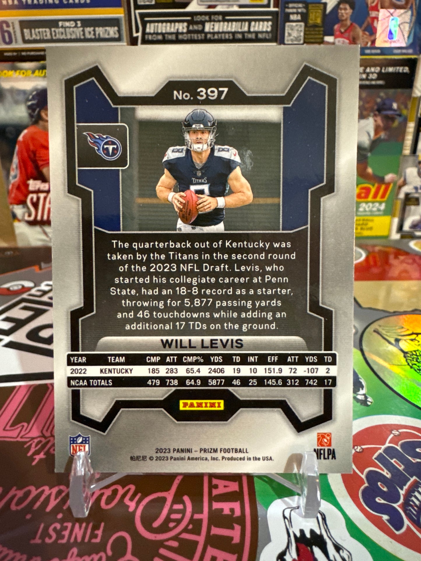 2024 Panini Prizm #397 Will Levis RC