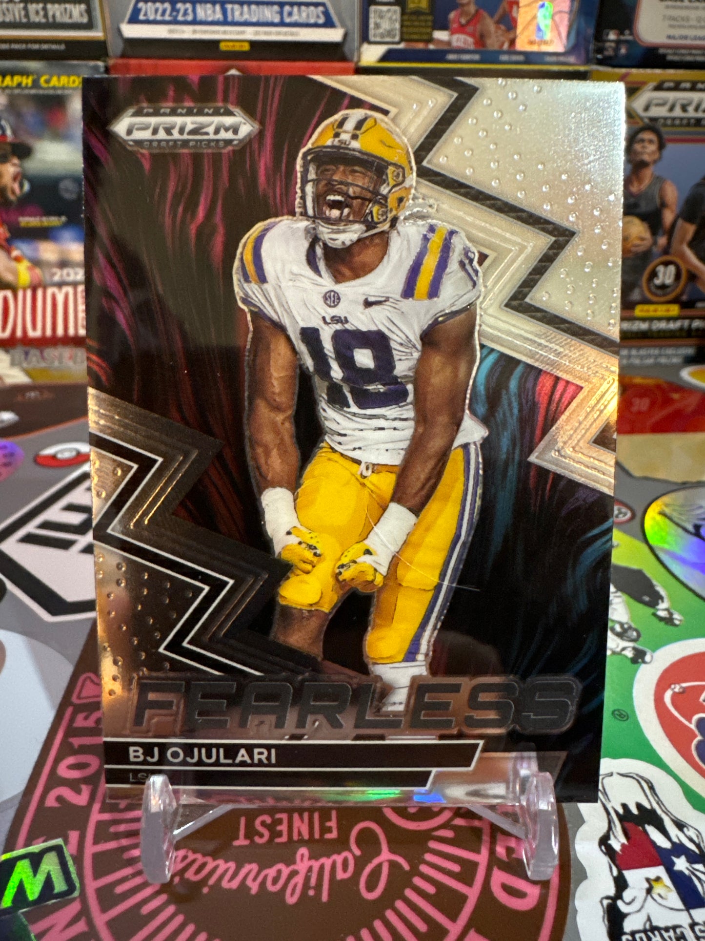 2023 Panini Prizm draft picks. Fearless #5 BJ Ojulari