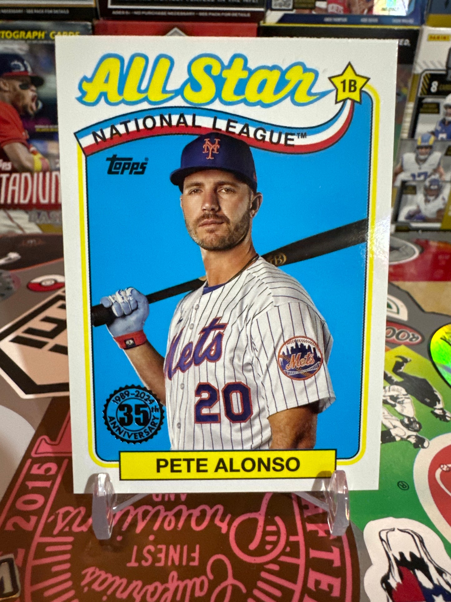 2024 Topps 1989 Topps baseball All-Stars Series 2 #89ASB-8. Pete Alonso