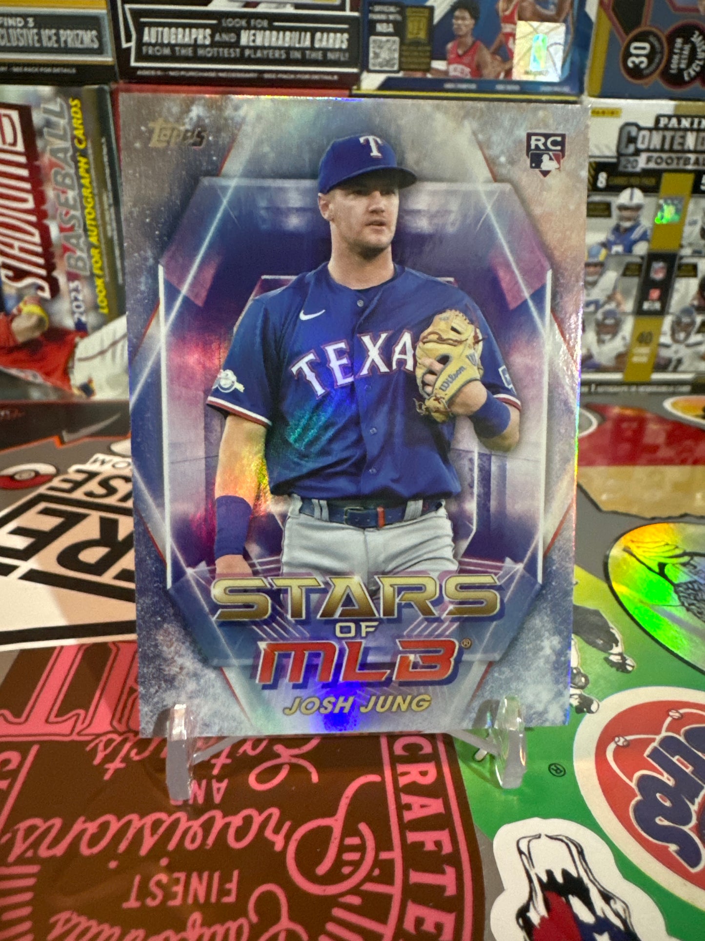 2023 Topps Stars of the MLB Series 2 Josh Jung. RC Texas Rangers