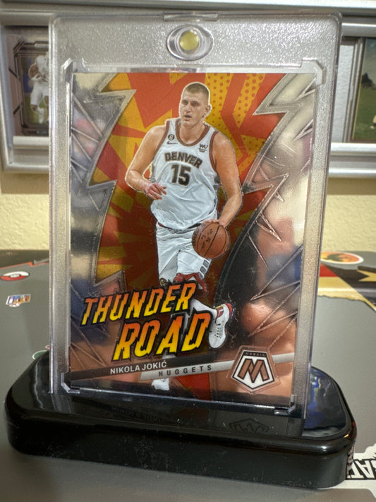 2022 Panini Mosaic Thunder Road #17 Nikola Jokic