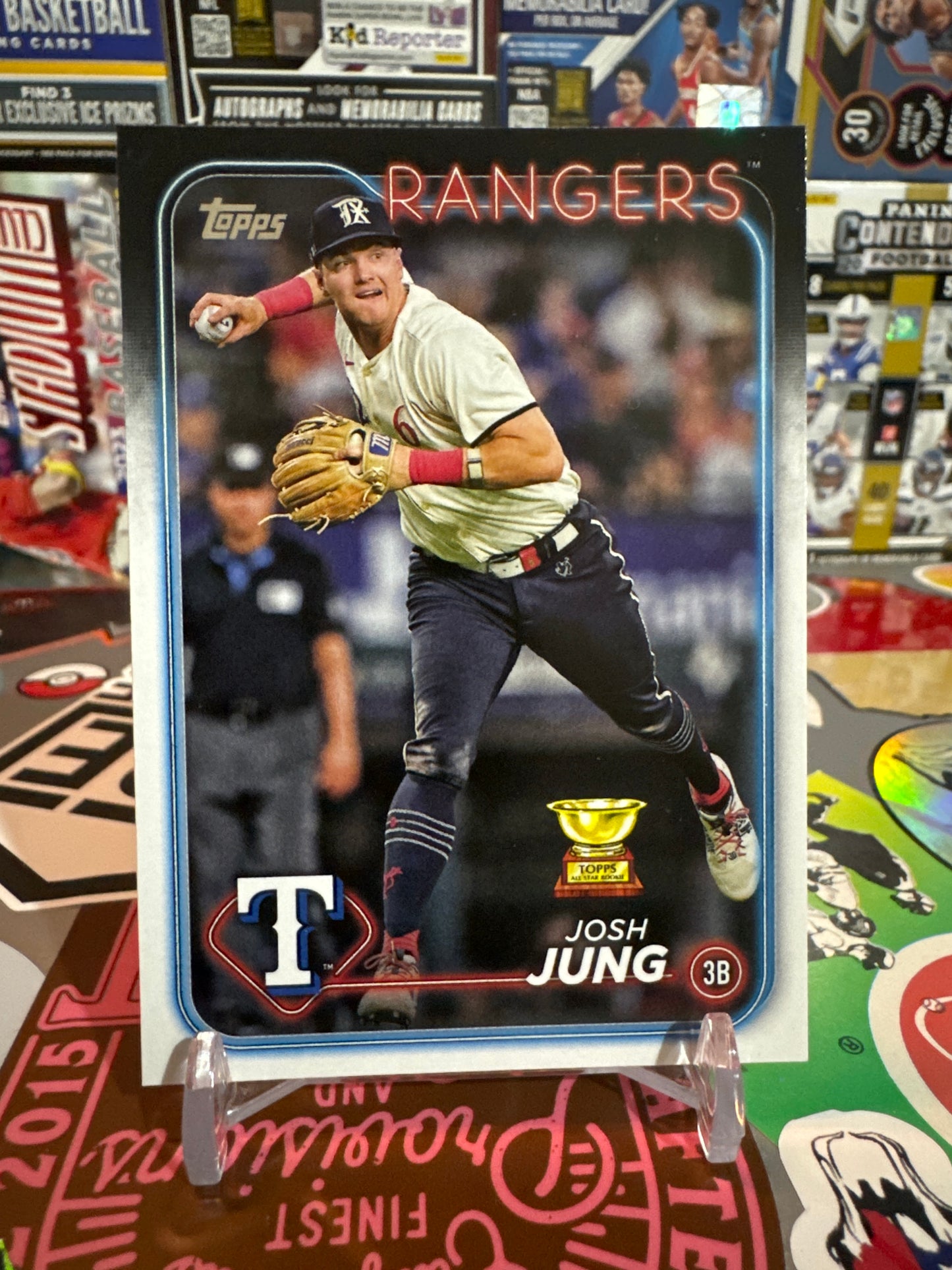 2024 Topps Series 2 #620 Josh Jung. Texas Rangers