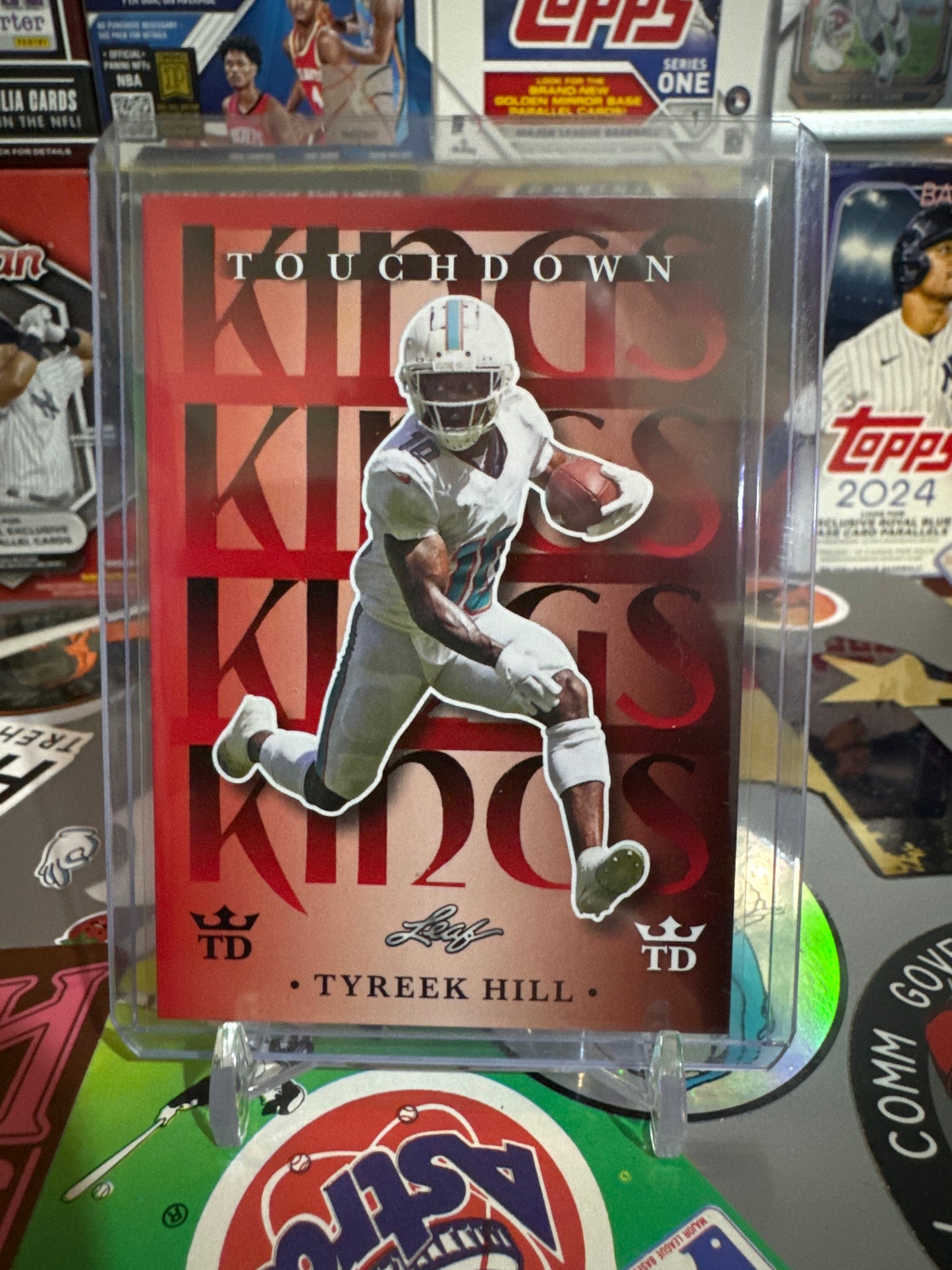 2024 Leaf Football Touchdown Kings #TDK-10 Tyreek Hill