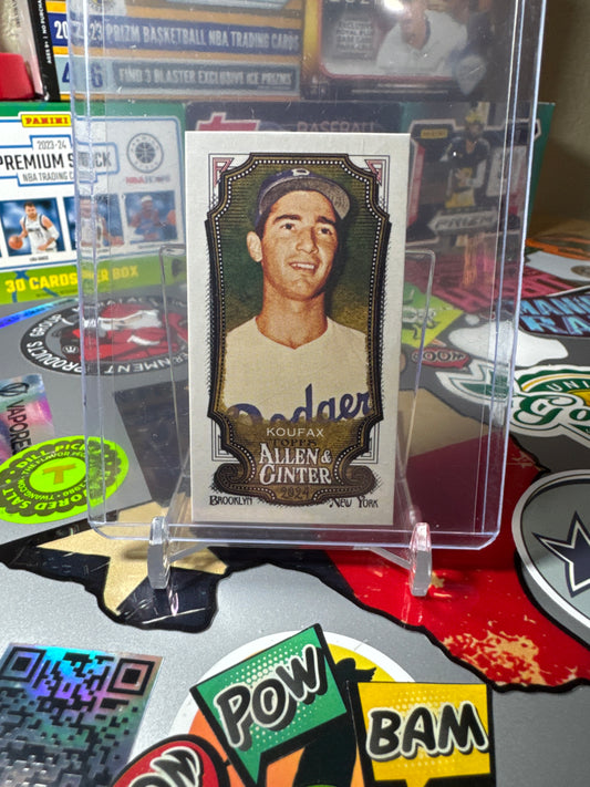 2024 Allen & Ginter Mini #312 Sandy Koufax