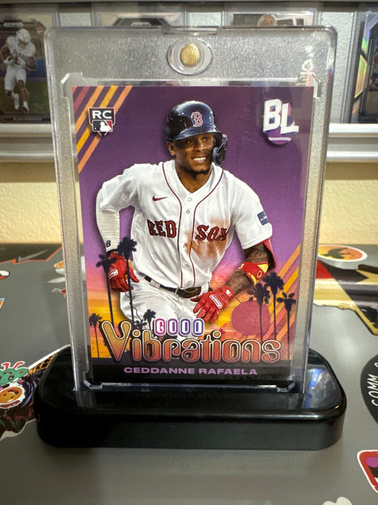 2024 Topps Big league # GV-29 Ceddanne Rafaela Good Vibrations.