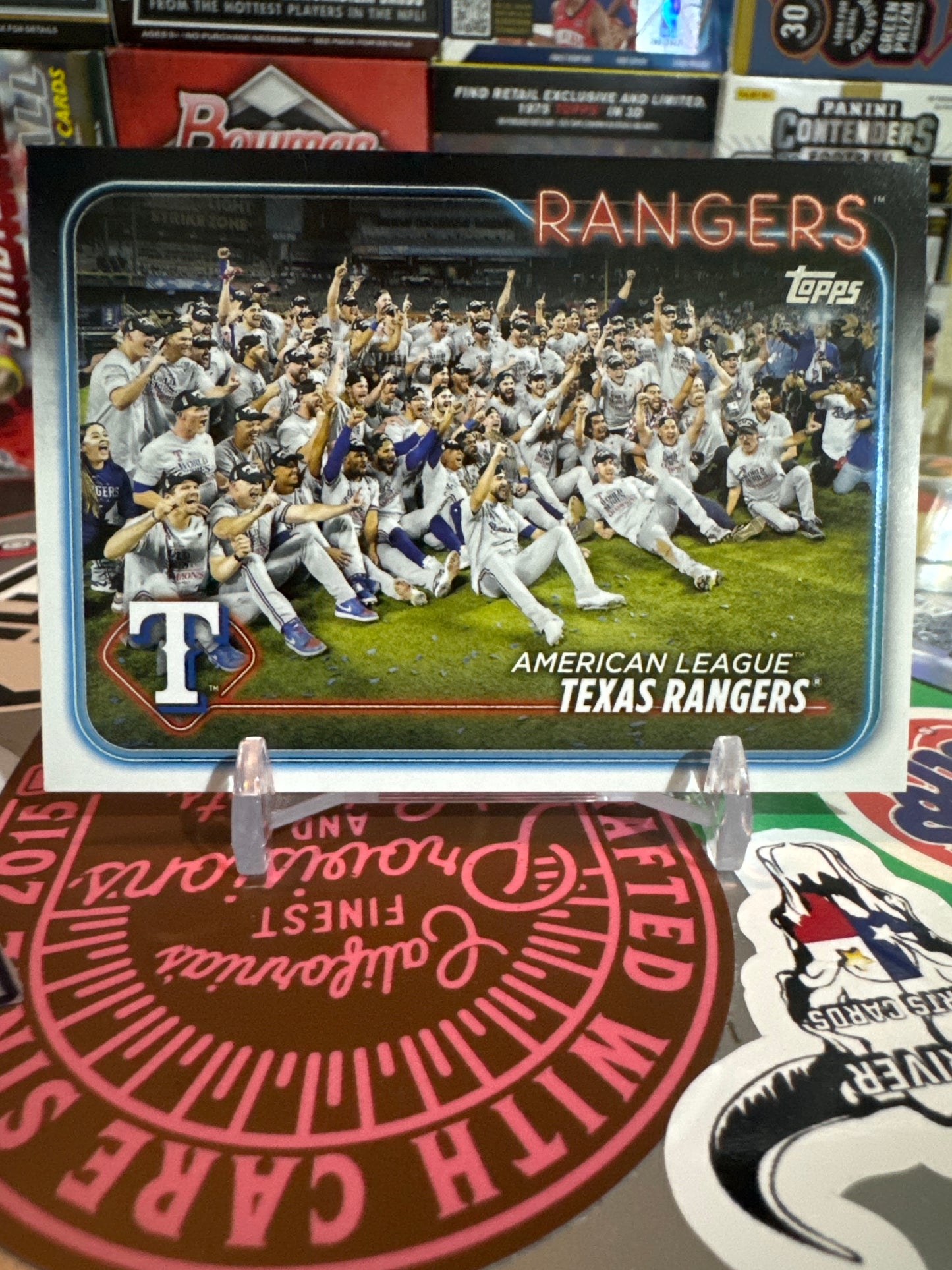 2024 Topps Series 2 #498 Texas Rangers.