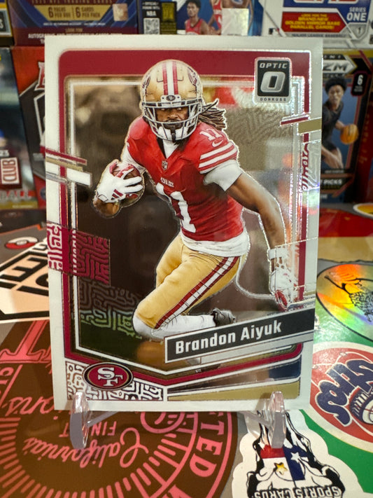 2023 Donruss Optic #167 Brandon Aiyuk