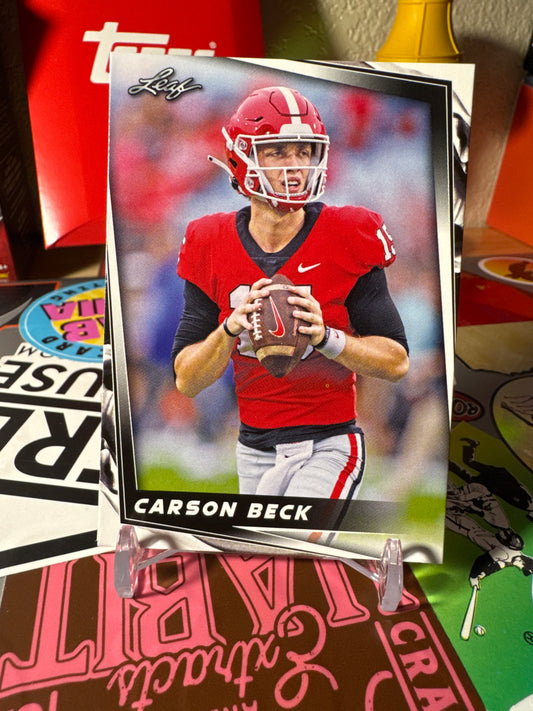 2024 Leaf Football #14 Carson Beck