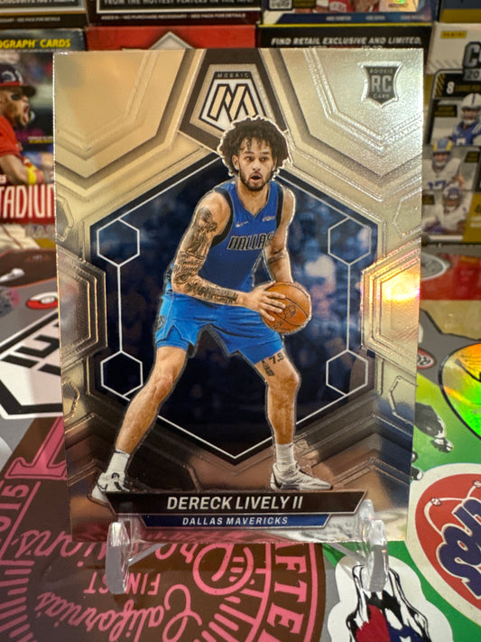 2023 Panini Mosaic #248 Dereck Lively II RC