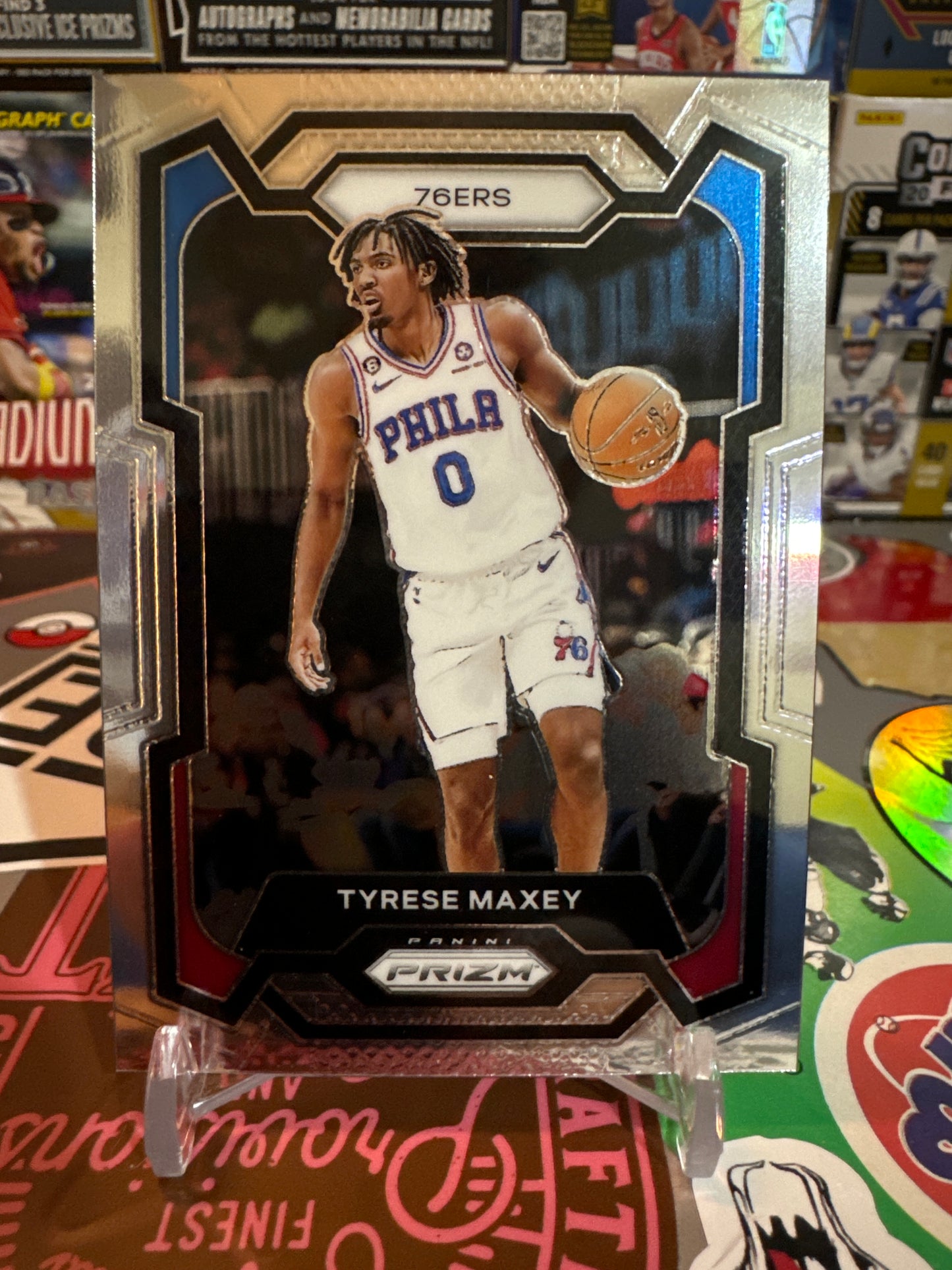 2023 Panini Prizm #15 Tyrese Maxey