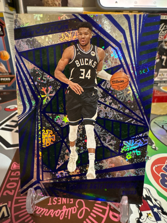 2023 Panini Revolution #22 Giannis Antetokounmpo- Winter