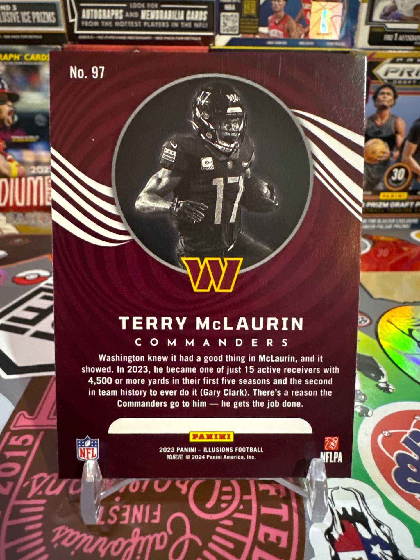 2023 Panini Illusions #97 Terry McLaurin