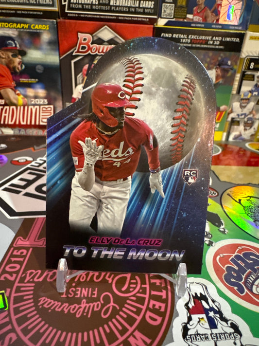 2024 Topps big league To the moon. Die cuts. #TM-1 Elly De La Cruz