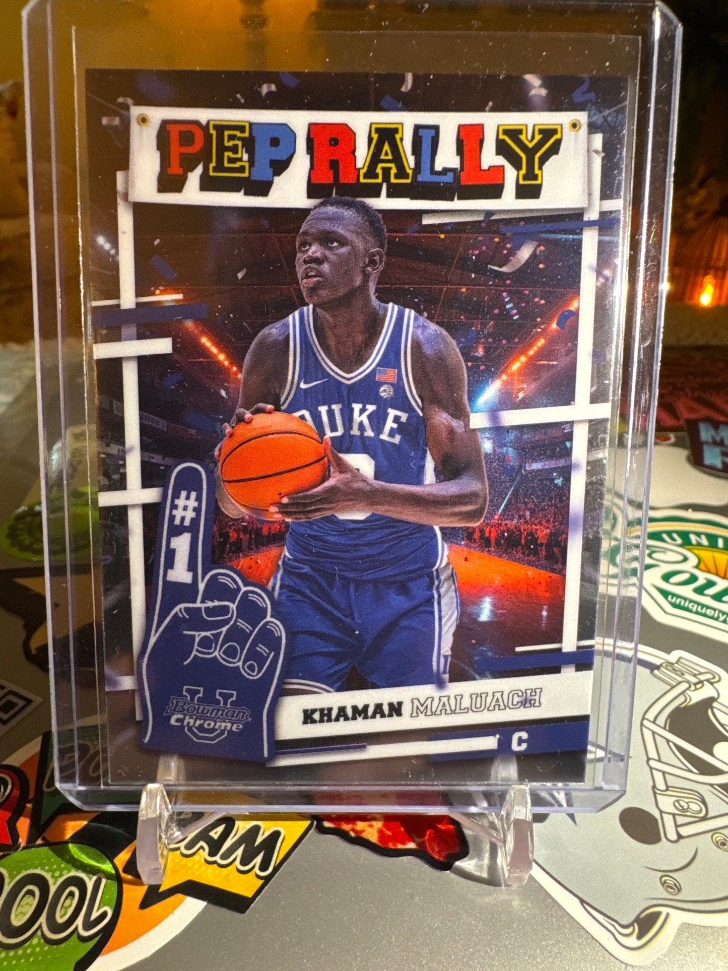 2024 Topps Bowman U- PEP RALLY #PR-12 Khaman Maluach