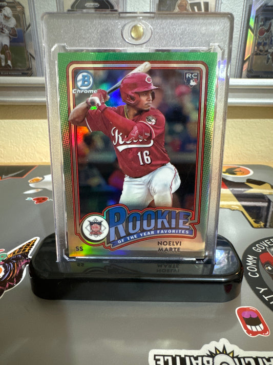 2024 Bowman Rookie of the year favorites #ROY-4 Noelvi Marte