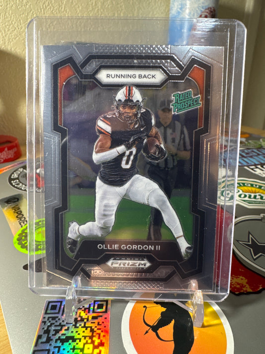2024 Panini Prizm Draft Picks #102 Ollie Gordon II- Rated Prospect